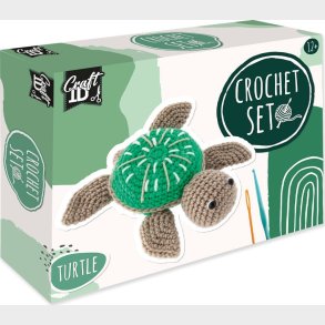 Hklekit - Skildpadde Diy Hklest Inkl. Garn - Craft Id