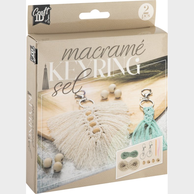Craft Id - Makrame Ngleringe 2stk