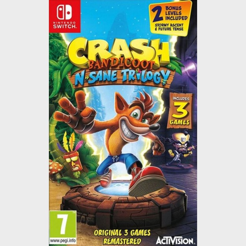 Crash Bandicoot - N'sane Trilogy Remastered - Nintendo Switch