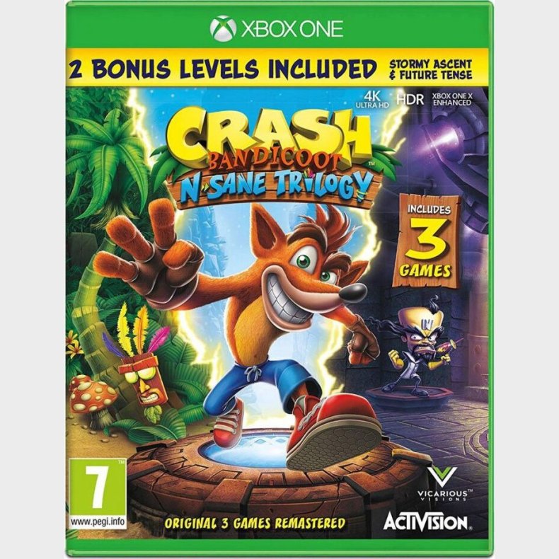 Crash Bandicoot - N'sane Trilogy Remastered - Xbox One