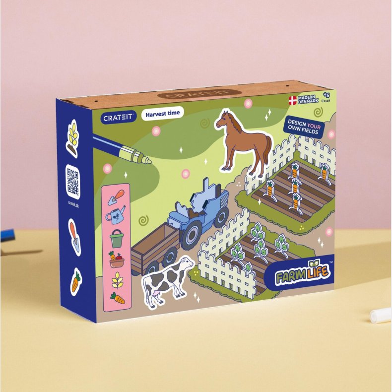 Crateit - Bondeg�rden Tr�leget�j - Markerne H�stes