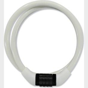 Crazy Safety - Cykells - Hvid