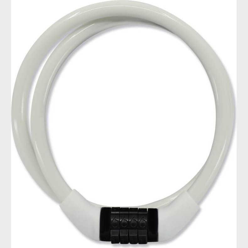 Crazy Safety - Cykells - Hvid