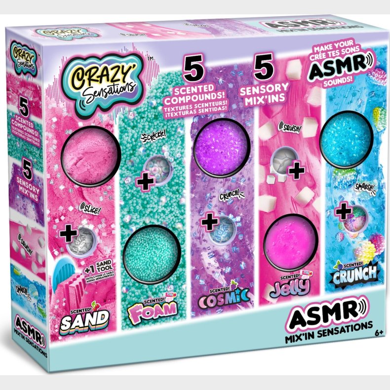 Crazy Sensations - Asmr - 5-pak