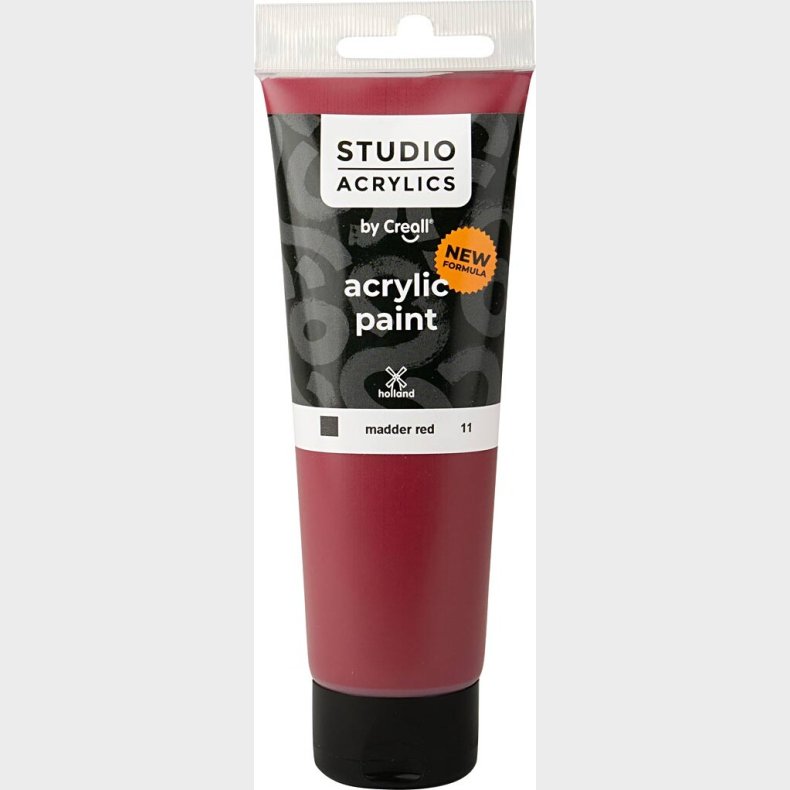 Creall Studio Acrylics - Akrylmaling - D�kkende - Madder R�d - 120 Ml