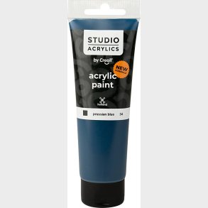 Creall Studio Acrylics - Akrylmaling - Dkkende - Preussisk Bl - 120 Ml