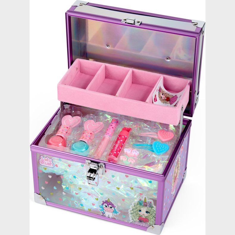 Create It! - Lulu Blush Transparent Makeup Kuffert