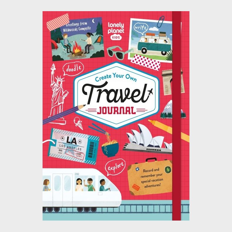 Create Your Own Travel Journal - Lonely Planet Kids - English book