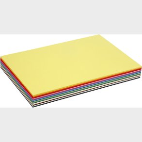 Karton - Farvet - A3 - Forskellige Farver - 300 Ark