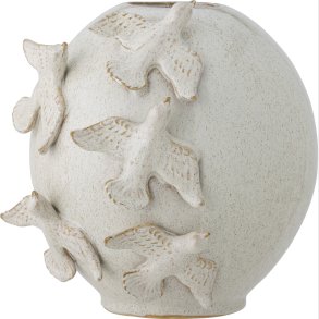 Creative Collection - Abira Vase - Natur - Stentj - H 25 Cm