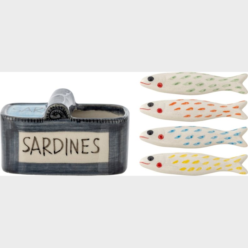 Creative Collection - Caiam Spisepinde Holdere - 5 Dele - Keramik