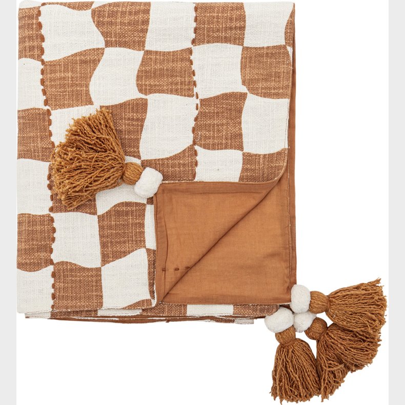 Creative Collection - Chola Plaid - Brun - Bomuld Oeko-tex