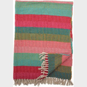 Creative Collection - Isnel Plaid - Bomuld - 160x130 Cm - Gr�n