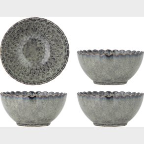 Creative Collection - Katrina Sk�le - Gr� - Stent�j Keramik - 4 Stk.