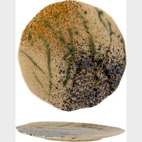 Creative Collection - Larken Tallerken - Sort - Stentj Keramik