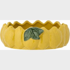 Creative Collection - Limone Serveringssk�l - Gul - Stent�j Keramik