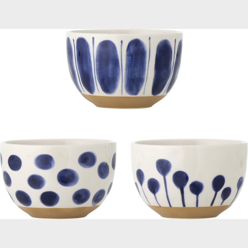 Creative Collection - Linora Skl - Bl - Stentj - St Med 3 Stk