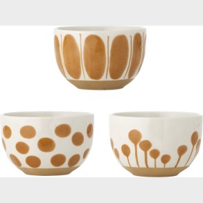 Creative Collection - Linora Skl - Brun - Stentj - St Med 3 Stk