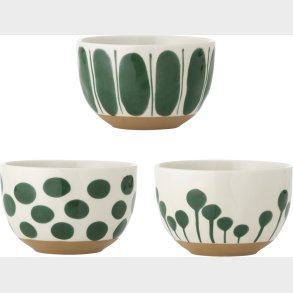 Creative Collection - Linora Skl - Grn - Stentj - St Med 3 Stk
