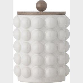 Creative Collection - Madge Krukke Med Lg - Hvid - Stentj