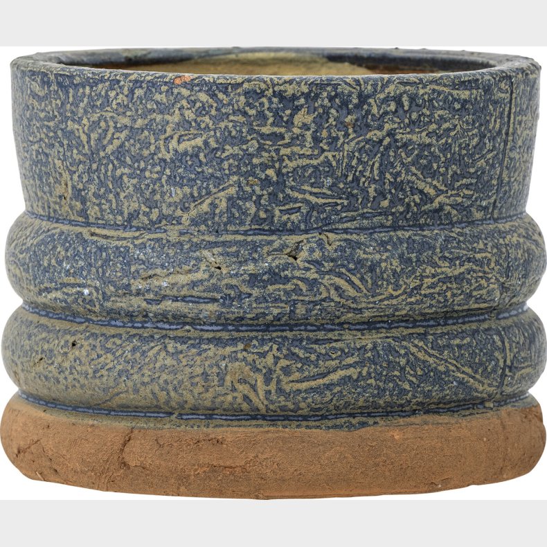 Creative Collection - Maizun Urtepotteskjuler - Bl - Terrakotta Keramik
