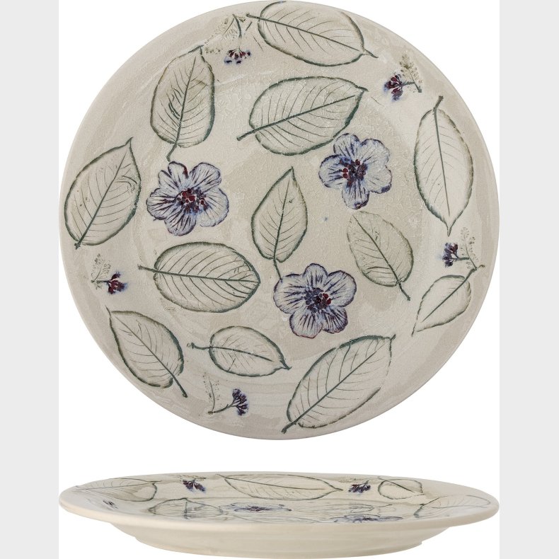 Creative Collection - Marlem Serveringsfad - Grn - Stentj Keramik