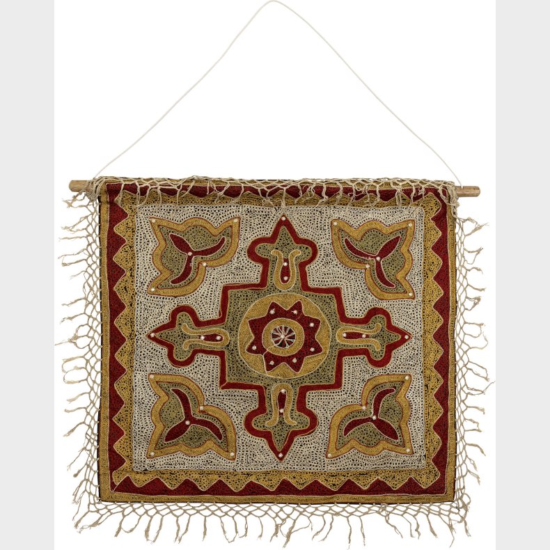 Creative Collection - Mughal V�gt�ppe - R�d - Bomuld