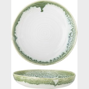 Creative Collection - Prim Serveringsfad - Grn - Stentj Keramik