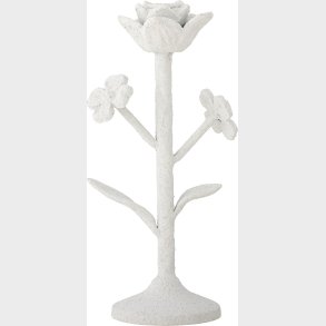 Creative Collection - Ranin Lysestage - Hvid - Jern Metal