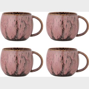 Creative Collection - Rayen Krus - Rosa - Stent�j Keramik - 4 Stk.