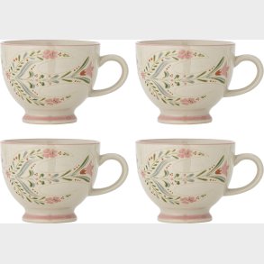 Creative Collection - Rosalynde Krus - Hvid - Stent�j - S�t Med 4