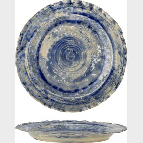 Creative Collection - Rowan Serveringsfad - Bl - Stentj Keramik