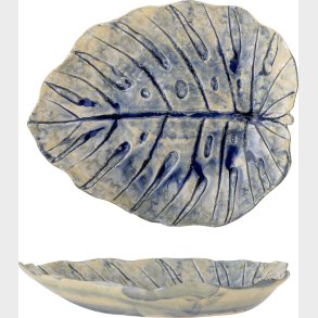 Creative Collection - Rowan Serveringsfad - Bl - Stentj Keramik
