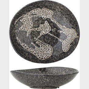 Creative Collection - Sway Sk�l - Gr� - Stent�j Keramik - � 24 Cm