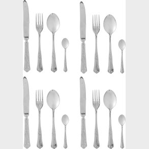 Creative Collection - Tilly Bestik - S�lv - Rustfri St�l - S�t Med 16