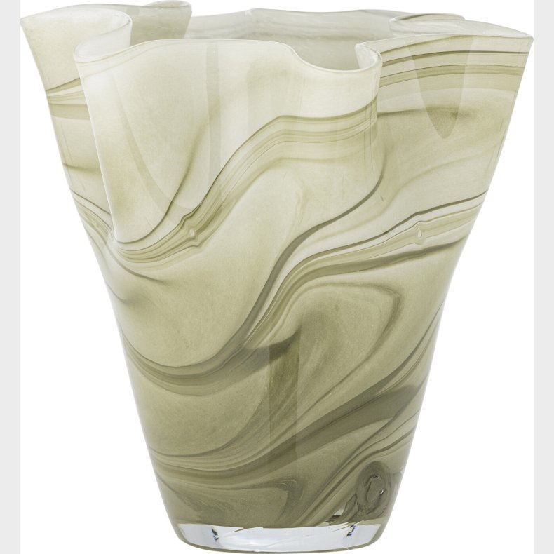 Creative Collection - Toryn Vase - Gr�n - Glas