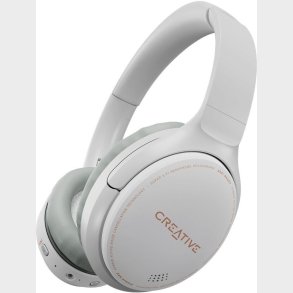 Creative - Zen Hybrid Anc Headphones - Over-ear Hovedtelefoner - Hvid