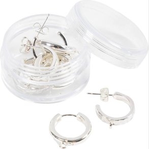 Creoler Med je -  15 Mm - Tykkelse 3 Mm - Forslvet - 2 X 2 Par