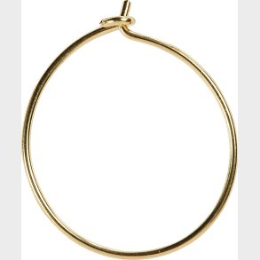 Creoler -  20 Mm - Forgyldt - 8 Stk.