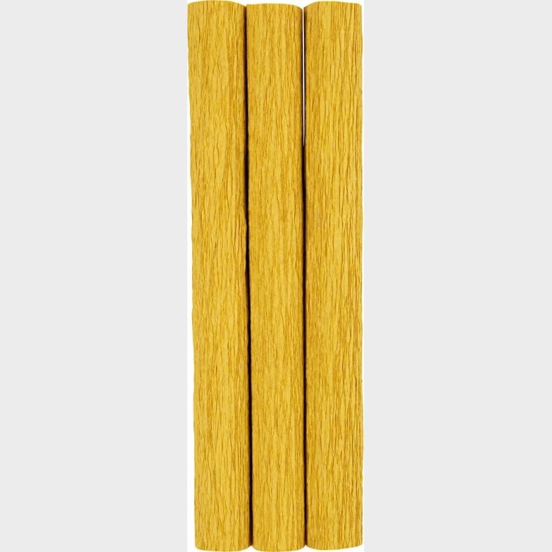 Crepepapir - 25x60 Cm - Strk/crepe 180% - 105 G - Karry - 3 Ark