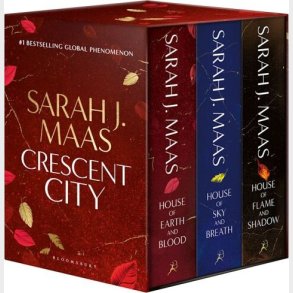 Crescent City Box Set: House Of Earth And Blood, House Of Sky And Breath, House Of Flame And Shadow - Sarah J. Maas - English Book