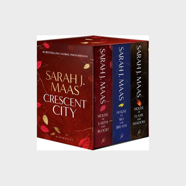 Crescent City Box Set: House Of Earth And Blood, House Of Sky And Breath, House Of Flame And Shadow - Sarah J. Maas - English Book