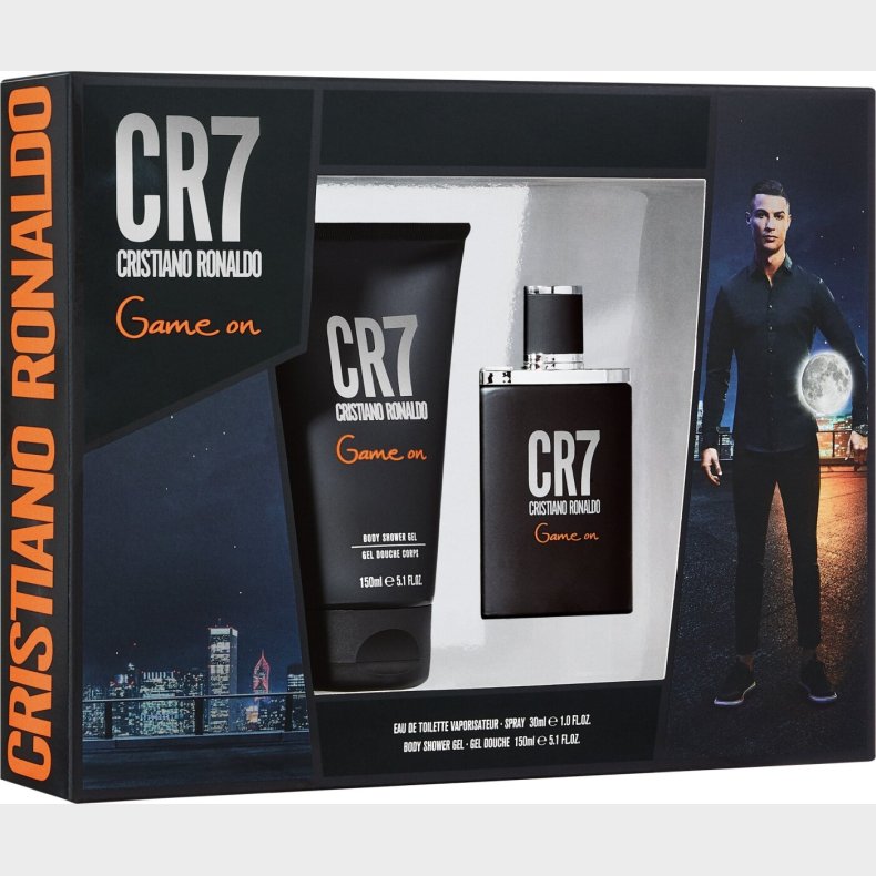 Cristiano Ronaldo - Cr7 Game On Gaveske - Edt 30 Ml + Shower Gel 150 Ml