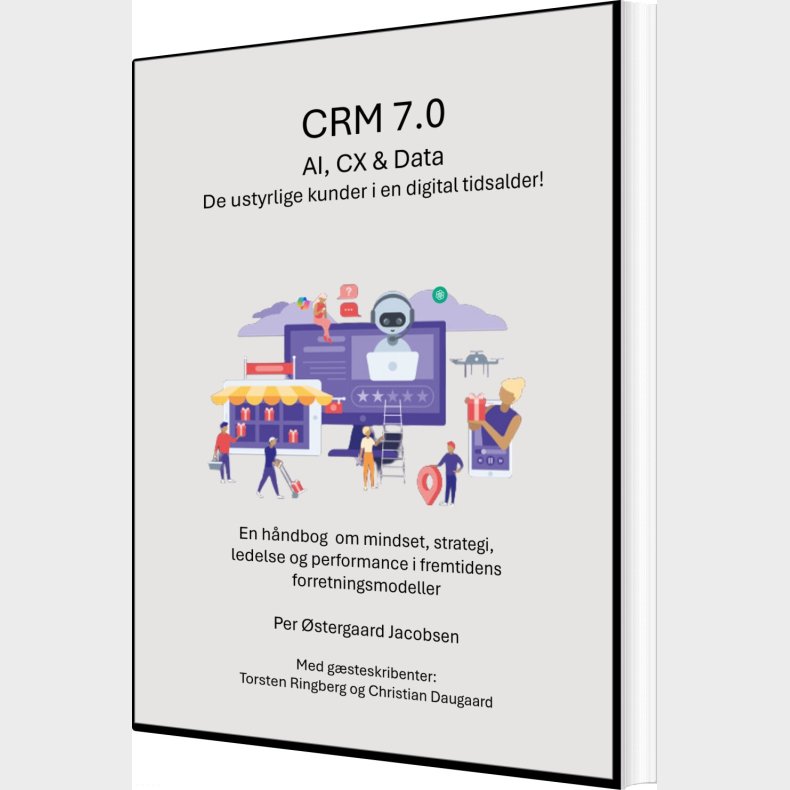 Crm 7.0 - Ai, Cx & Data - Per �stergaard Jacobsen Med Torsten Ringberg - Bog