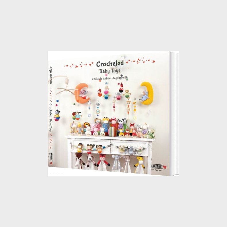 Crocheted Baby Toys And Cute Animals To Play With - Anja Toonen - English Book