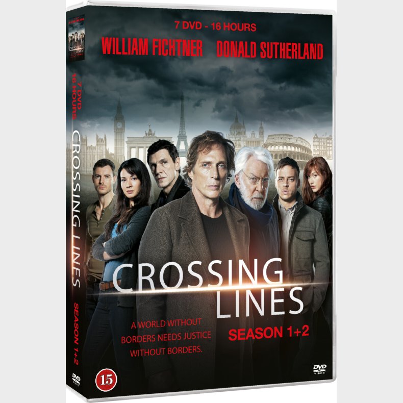 Crossing Lines Sson 1 + Sson 2 - DVD - Tv-serie