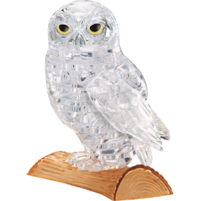 Robetoy | Puslespil 3D krystal - Ugle, 42 dele