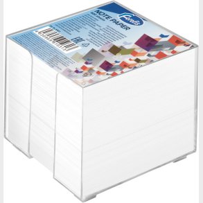 Cube Med Hvidt Papir Ca 9 X 9 Cm - Centrum