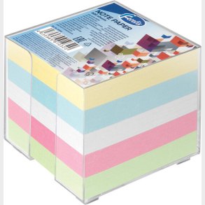 Cube Med Kulrt Papir Ca 9 X 9 Cm - Centrum