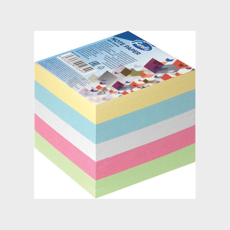 Cube Refill 85 X 85 Mm - Kulrt Papir